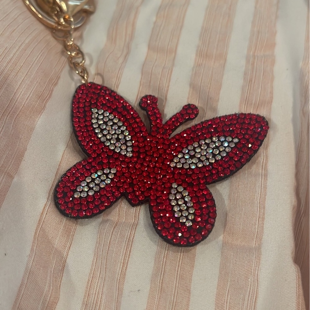 Butterfly keychain